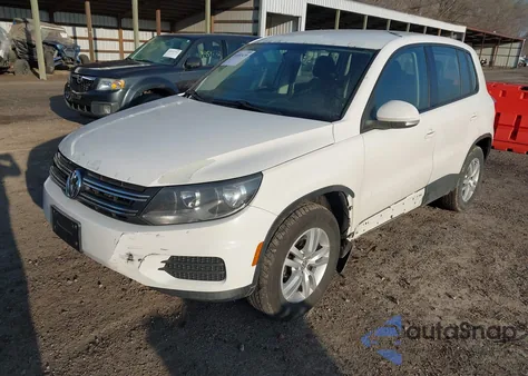 2013 Volkswagen Tiguan S from USA, damaged, VIN WVGAV7AX9DW554744